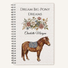 Elegante Pony Notitieboek
