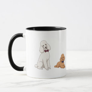 Elegante Poodle Das Hondenposes Elegante Mok