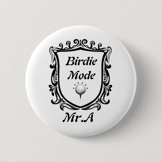 Elegante populaire Golf Knop 2026 Ronde Button 5,7 Cm (Voorkant)