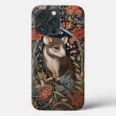 Elegante Possum William Morris Geïnspireerd Case-Mate iPhone Case (Achterkant)