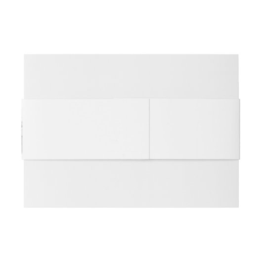 Elegante potlood schets bruiloft buik band uitnodigingen wikkel (Achterkant Voorbeeld)