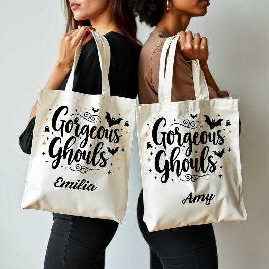 Elegante prachtige Ghouls Halloween tas voor vrien