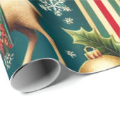 Elegante premium kerstcadeau wraps cadeaupapier (Rol Hoek)