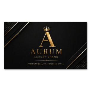 Elegante Premium Zakelijk Merktemplate Magnetisch Visitekaartje