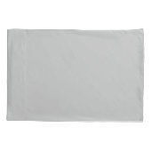 Elegante Preppy Hydrangea Bow Grey Toile Patroon Kussensloop (Achterkant)