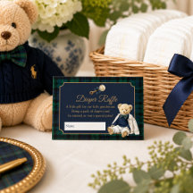 Elegante Preppy Polo Teddybeer Luiers Raffle