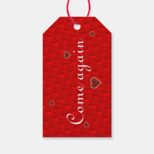 Elegante prijs cadeaulabel (Voorkant)