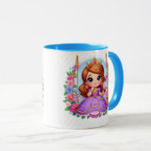 Elegante Princess Charm Cup Mok (Voorkant rechts)