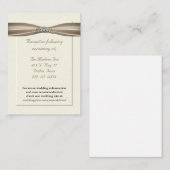 Elegante Princess Trouwruimte Kaarten (Voorkant / Achterkant)