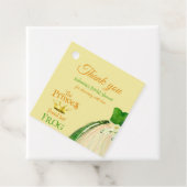 Elegante Prinses Kikker Bruiloft Dank je Bedankjes Labels (In situ)