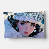 Elegante print gesneden naaizak etui (Achterkant)