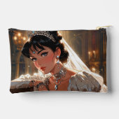 Elegante print gesneden naaizak etui (Achterkant)