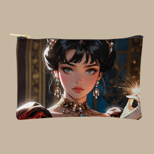 Elegante print gesneden naaizak etui