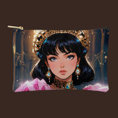 Elegante print gesneden naaizak etui