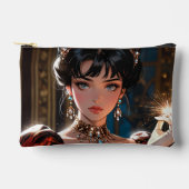 Elegante print gesneden naaizak etui (Voorkant)