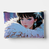 Elegante print gesneden naaizak etui (Achterkant)