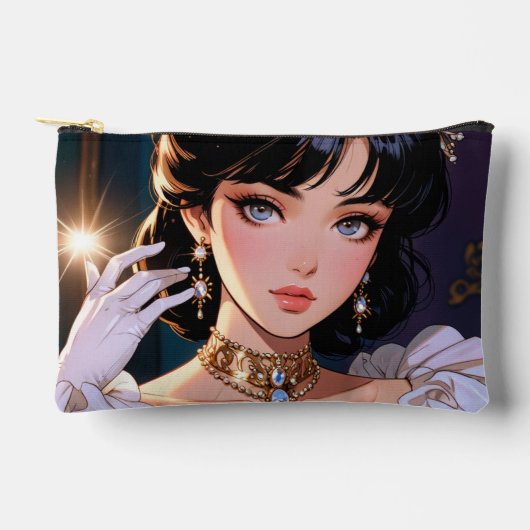 Elegante print gesneden naaizak etui (Voorkant)