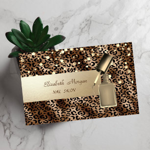 Elegante Professional, Confetti, Nagellak, Luipaar Visitekaartje