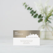 Elegante professional visitekaartje (Staand voorkant)