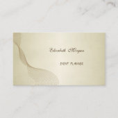 Elegante Professionele Chic Luxe Visitekaartje (Voorkant)