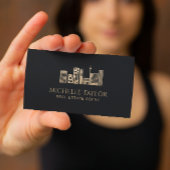 Elegante professionele foto makelaar onroerend goe visitekaartje