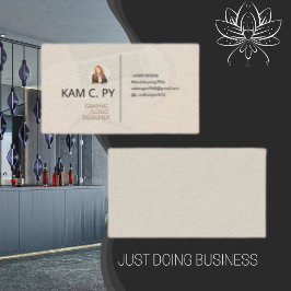 Elegante professionele grafische Logo-ontwerper Visitekaartje