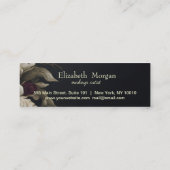 Elegante professionele harten Rozen Klantenkaartje (Achterkant)