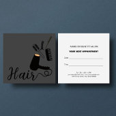 Elegante professionele herinneringsafspraakkaart vierkante visitekaartje