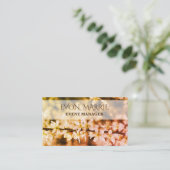 Elegante professionele Kaart Visitekaartje (Staand voorkant)