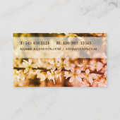 Elegante professionele Kaart Visitekaartje (Achterkant)