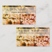 Elegante professionele Kaart Visitekaartje (Voorkant / Achterkant)