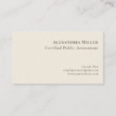 Elegante professionele Logo Visitekaartje (Voorkant)