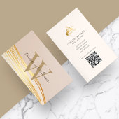 Elegante professionele moderne minimalistische sti visitekaartje