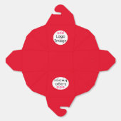 Elegante Professionele Moderne Zaken Douanerood Bedankdoosjes (Ongevouwen)