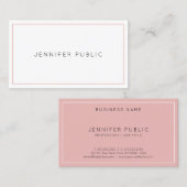 Elegante professionele Smart Modern Design Trendy Visitekaartje (Voorkant / Achterkant)