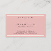 Elegante professionele Smart Modern Design Trendy Visitekaartje (Achterkant)