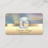 Elegante professionele Waterverf Mixer Bakery Gold Visitekaartje (Voorkant)