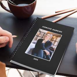 Elegante professionele zakelijke vrouwen foto 2024 planner