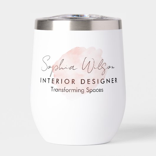 Elegante professionele zakelijke Waterverf handtek (Voorkant)