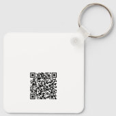 Elegante professionele zakelijke Waterverf handtek Sleutelhanger (Achterkant)