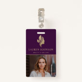 Elegante promotionele artikelen voor uw bedrijf badge (Achterkant met clip)