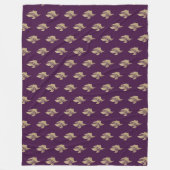 Elegante promotionele artikelen voor uw bedrijf fleece deken (Voorkant)