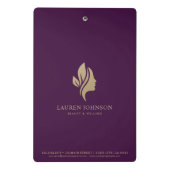 Elegante promotionele artikelen voor uw bedrijf mini klembord (Achterkant)