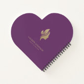 Elegante promotionele artikelen voor uw bedrijf notitieboek (Achterkant)