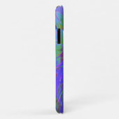 Elegante psychedelische decoratieve dahlia bloem Case-Mate iPhone case (Achterkant/rechts)