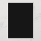 Elegante Qawwali-avond uitnodigingskaart Programmakaart (Achterkant)