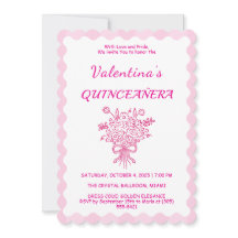 Elegante Quinceañera bloemboeket | Roze & Wit 