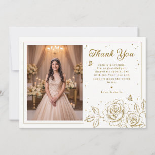 Elegante Quinceañera Foto Dank Je