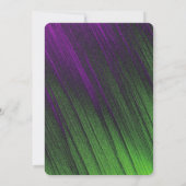 Elegante Quinceañera Party uitnodiging (Achterkant)