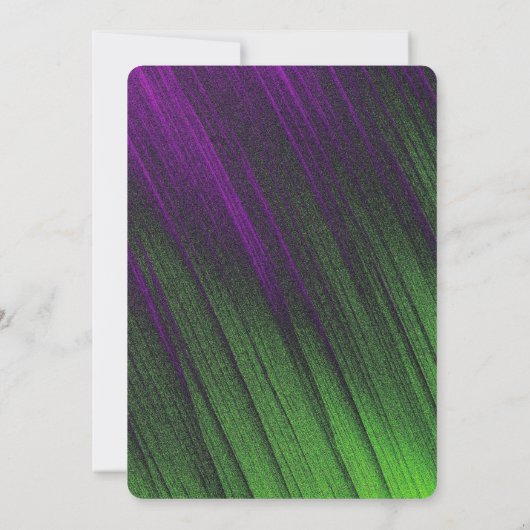 Elegante Quinceañera Party uitnodiging (Achterkant)